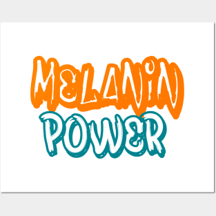 Melanin Power Posters and Art